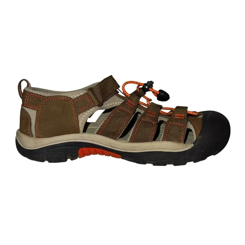 Keen Newport H2 Sandals Shoes Unisex 6 Boys Girls Brown Black Outdoors Camping